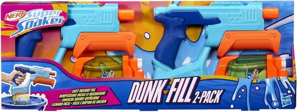 HASBRO - Nerf Super Soaker Dunk FILL Duopack