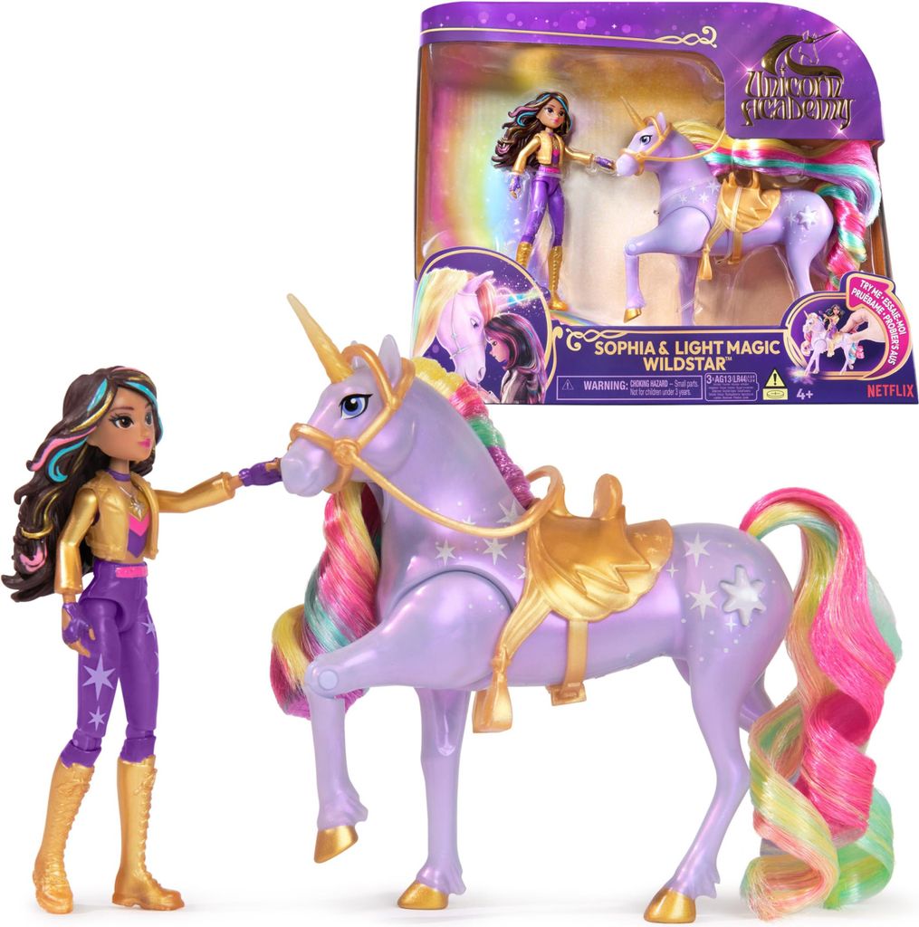 Unicorn Academy Světelný Jednorožec A Figurka 11 cm Sophia Obrázek produktu 