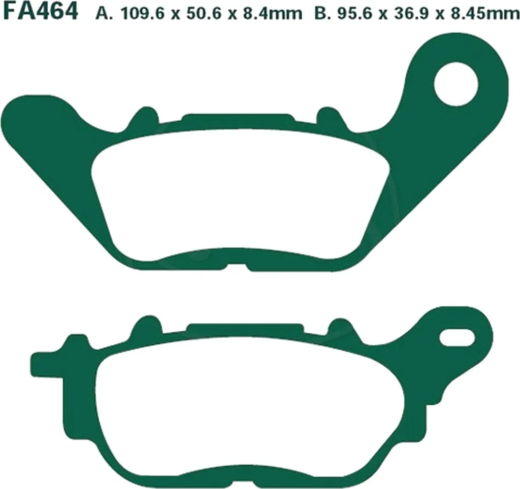Plaquettes de frein avant Yamaha XSR 125 MTM ABS 2021-2022 Pamoto