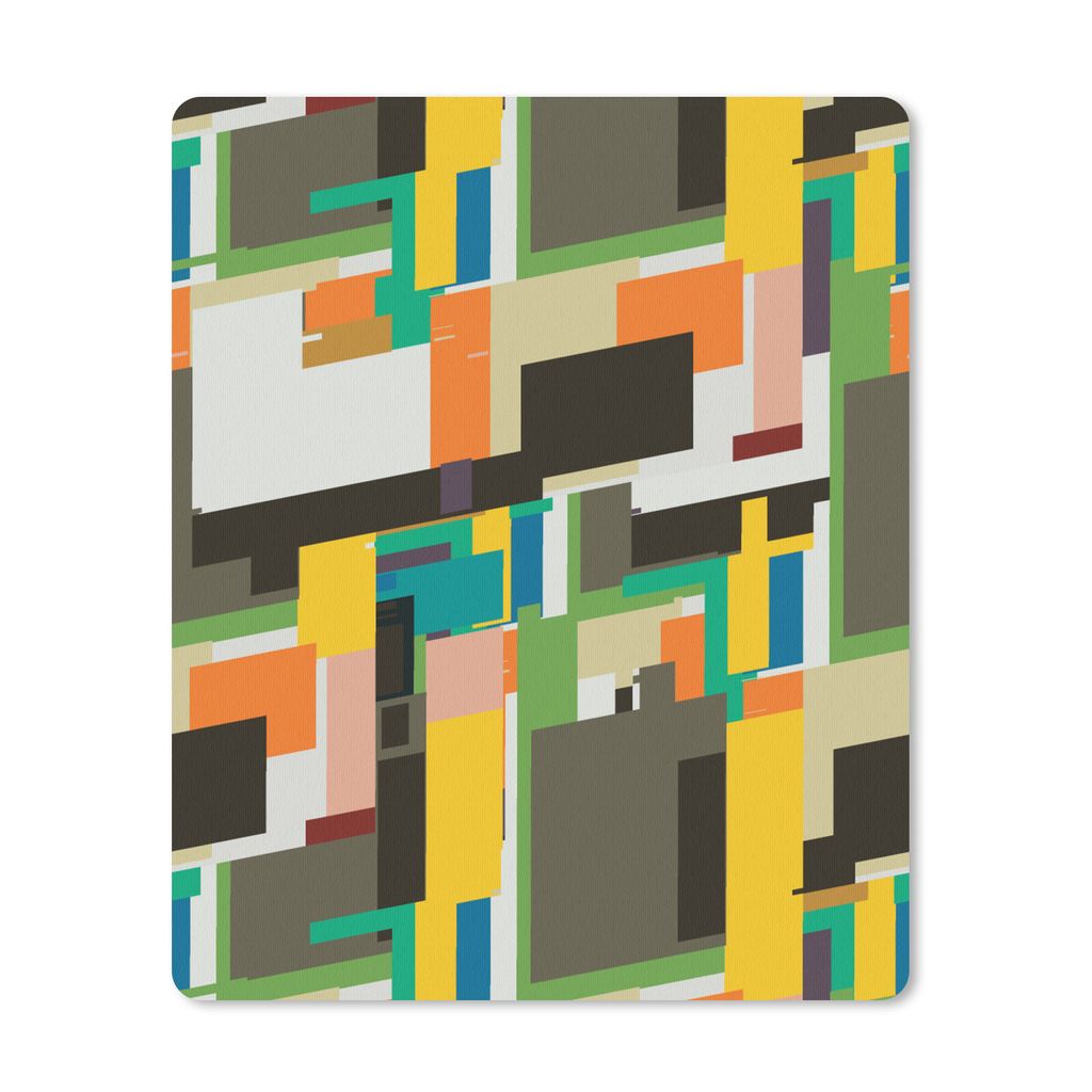 MuchoWow Mauspad Mousepad Geometrisch - Muster - Abstrakt 30x40 cm - Mousepads - Maus Mat - Pad - Mausunterlage - Mausmatten