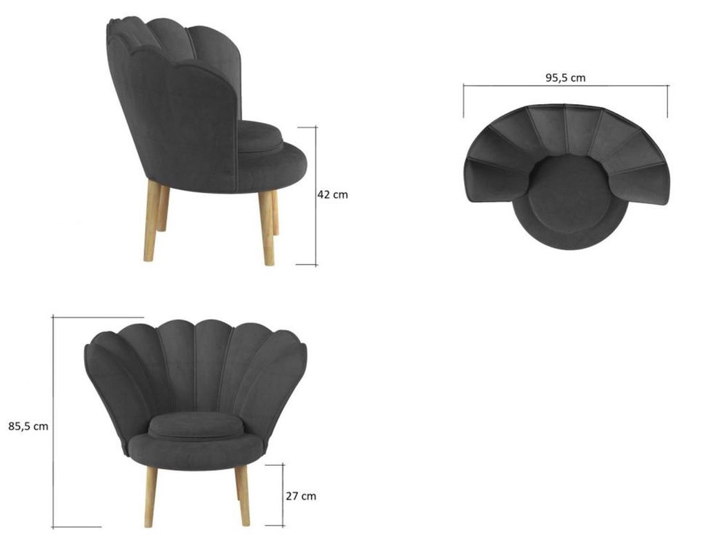 Sessel Club Lounge Stuhl Polster Sofa 1 Sitzer Relax Fernseh Grün Chesterfield