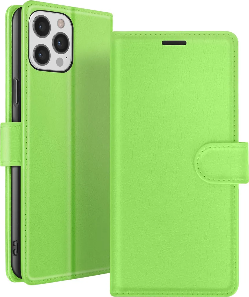 Custodia Zanaé iPhone 12 Pro Max Verde | Wallet Case con Stand Video