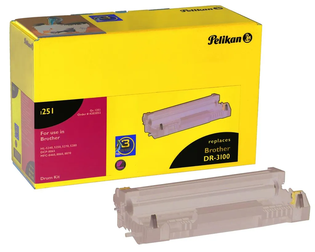 Tambour Pelikan 1251DR compatible pour remplacer l'unité laser usagée