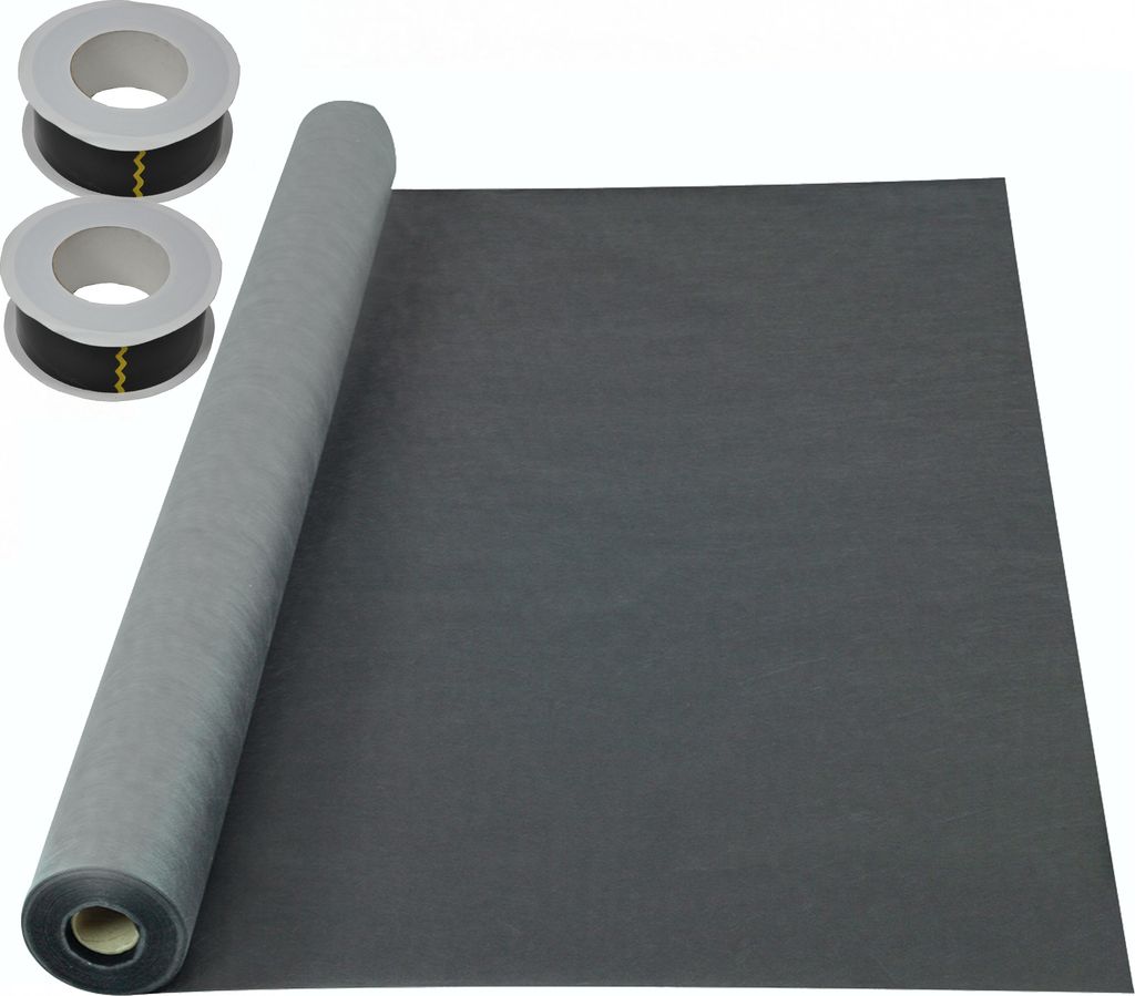 AMF Life Dachunterspannbahn, Dachfolie, 1,5m x 25m, grau + Produktbild 