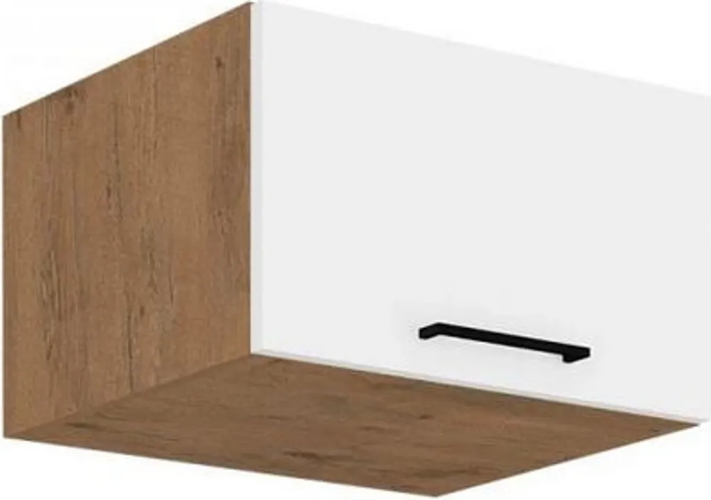 Pensile Cucina 60 cm ZHILAN 2 Rovere Lancelot Bianco Lucido - Offerta