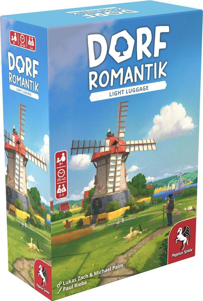 Pegasus Dorfromantik - Light Luggage, Brettspiel, Familie, Produktbild 