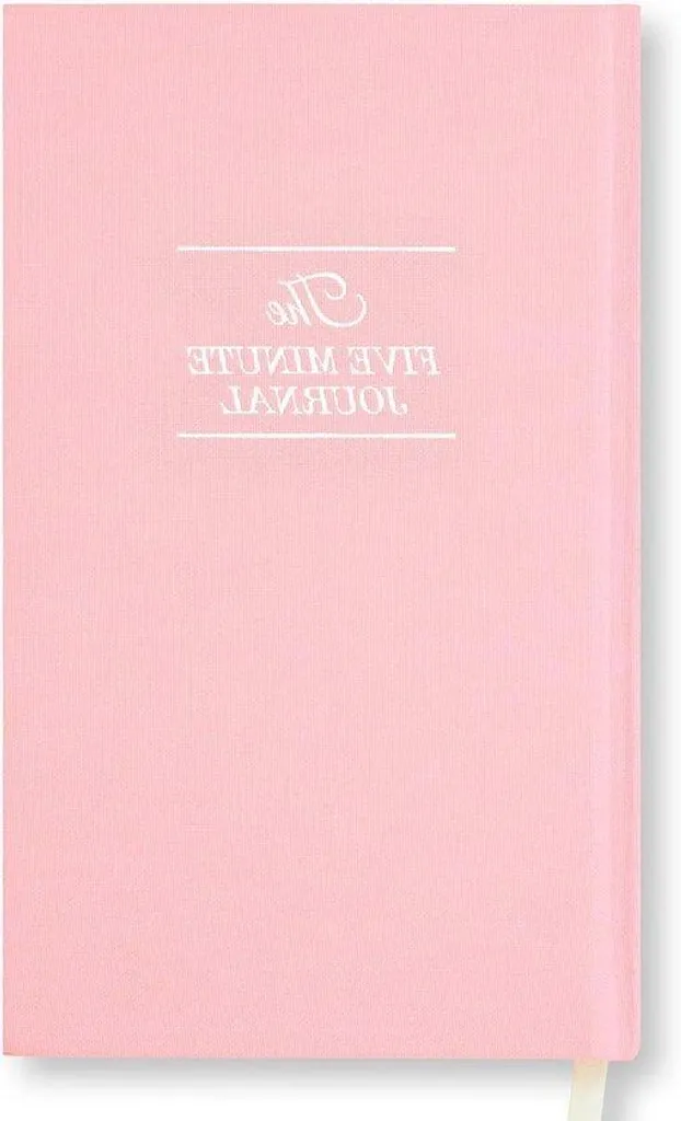 Carnet de gratitude quotidien avec affirmations positives - Format A5 rigide