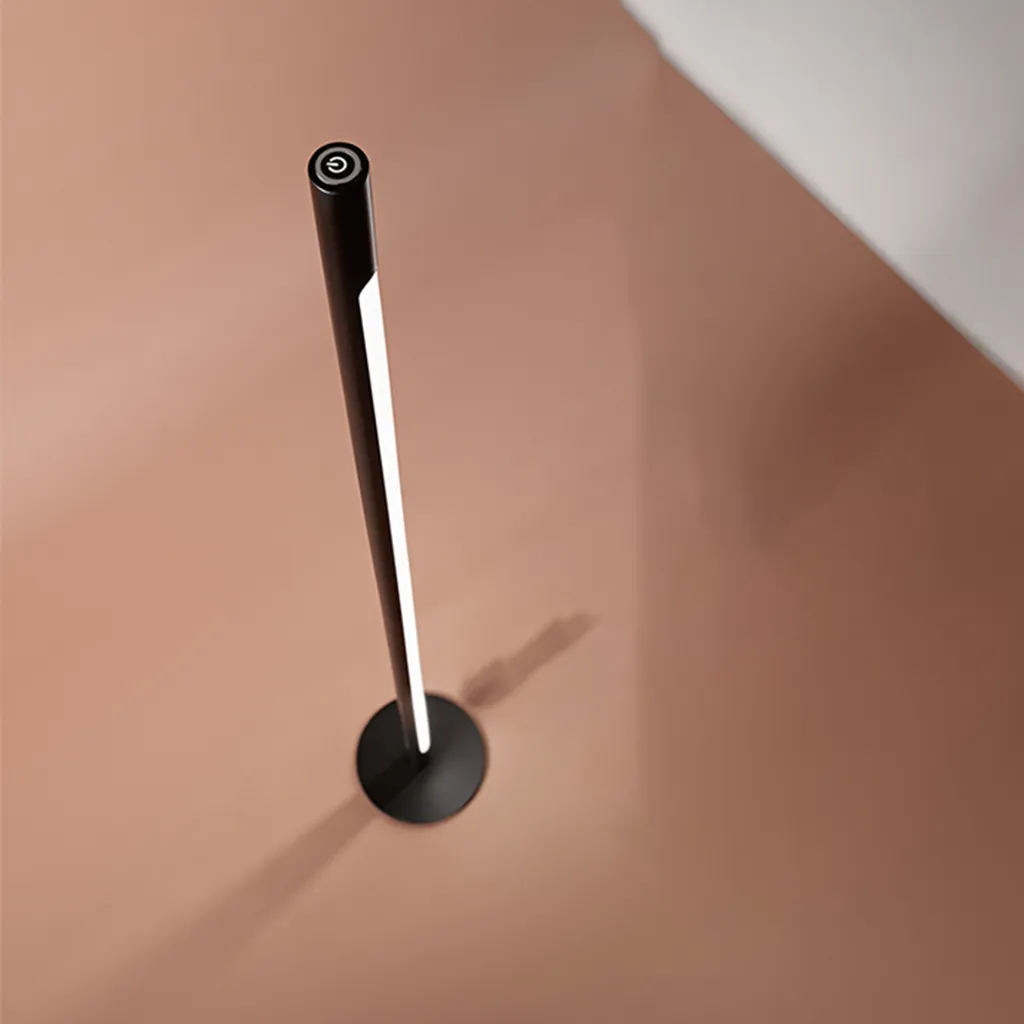 Lampadaire LED 22W Dimmable avec Diffuseur Satiné Noir Hauteur 140 cm - 3