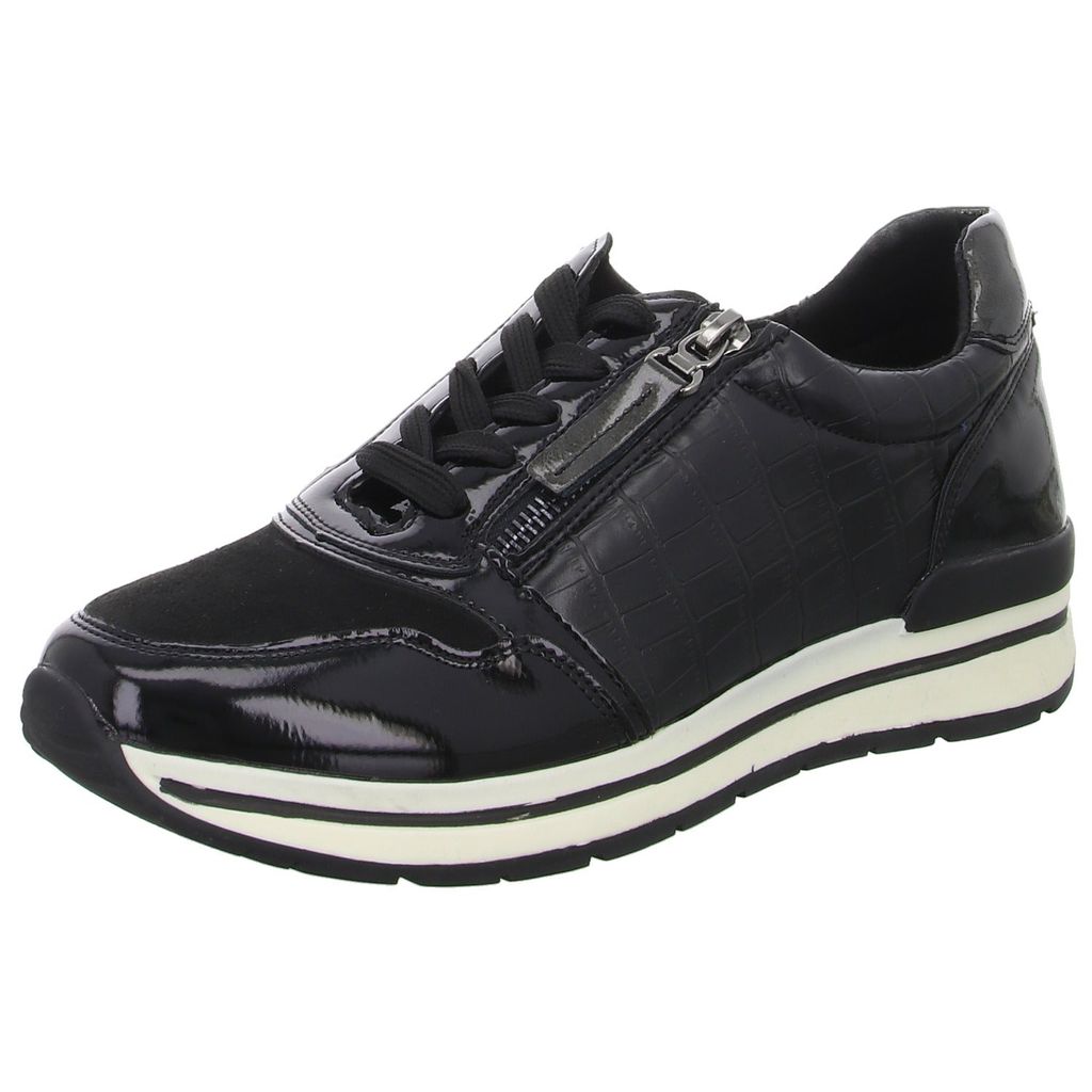 Skechers BOBS D´VINE – Leinen Schnürhalbschuh In Schwarz, Mit Memory Foam, Vegan & Bequem