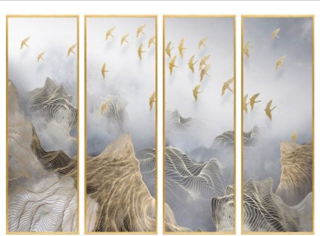 TPFLiving Kunstdruck LW-314 (OHNE RAHMEN) Poster - Leinwand - Wandbild - Hochauflösender Giclée-Druck, langlebig und hochwertig - Hochbildformat ...