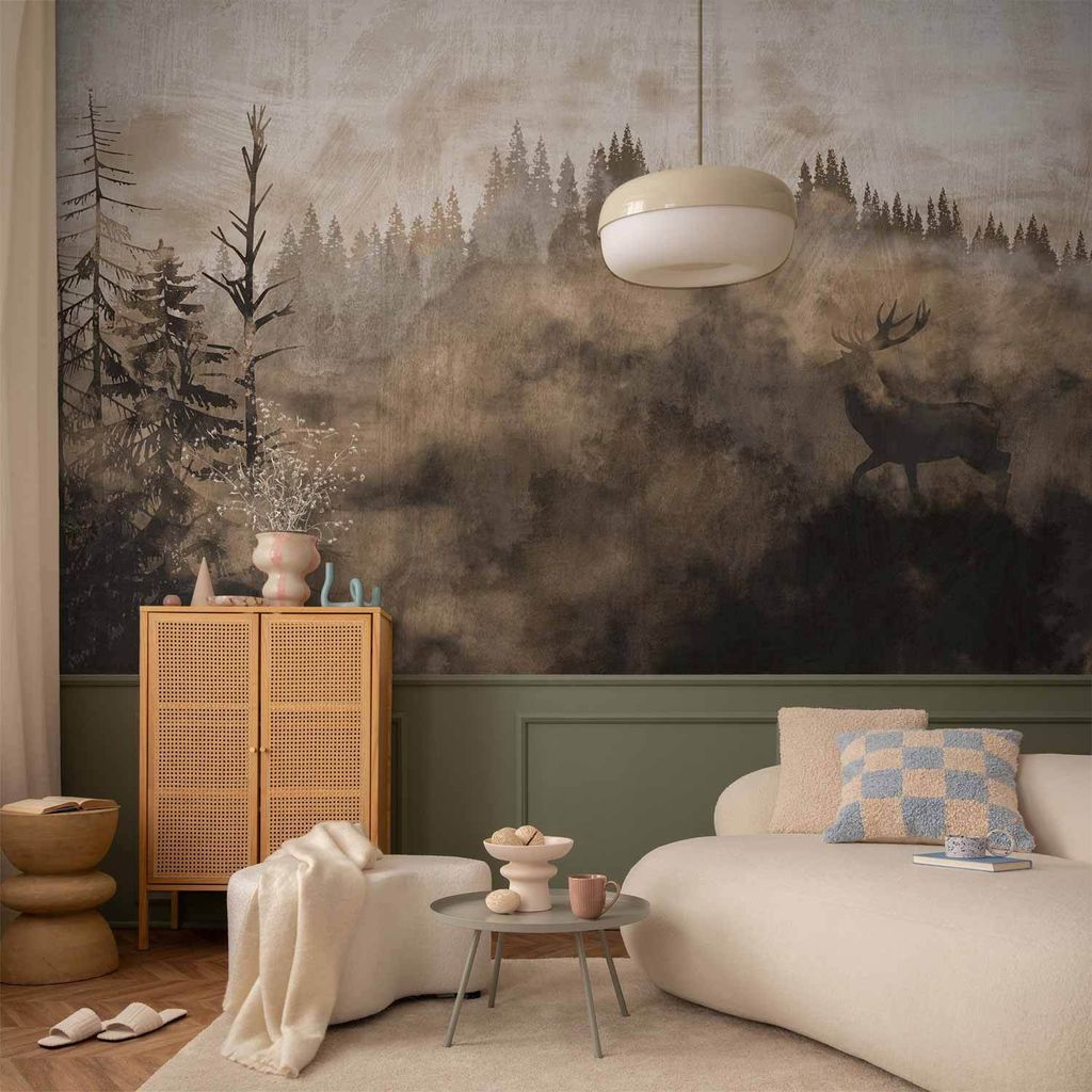 Vlies Fototapete - Memory of the Wild 200x140 cm Landschaften c-A-0217-a-a