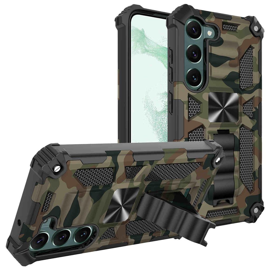 Étui de protection Camouflage Armor pour Samsung Galaxy S23 Image du produit 
