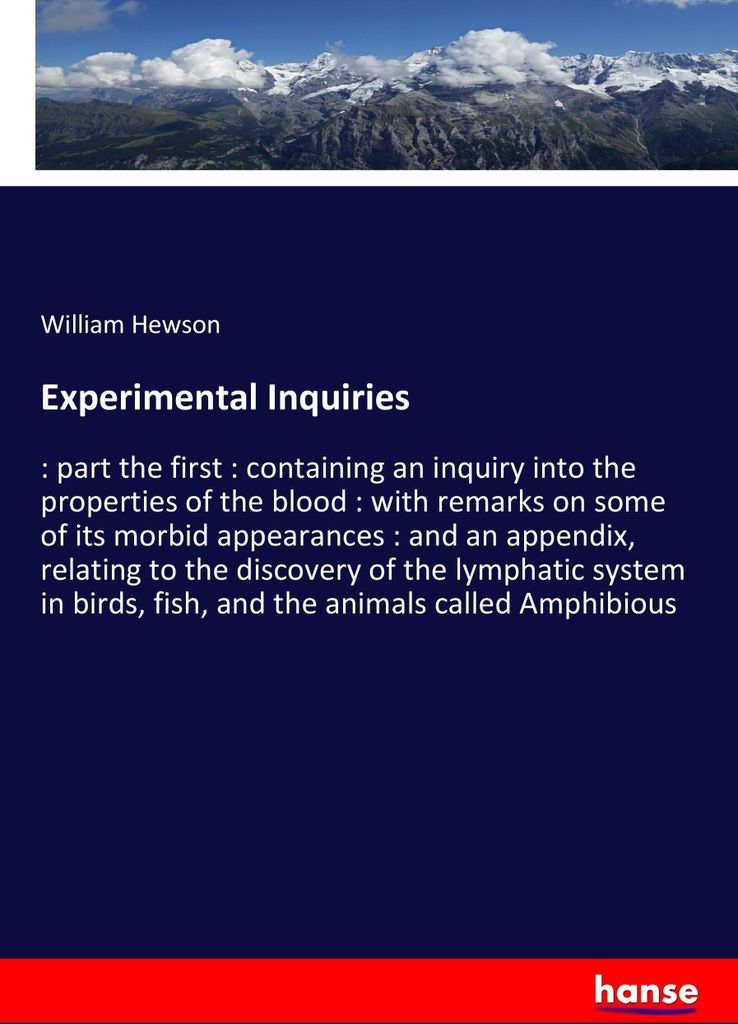 Experimental Inquiries