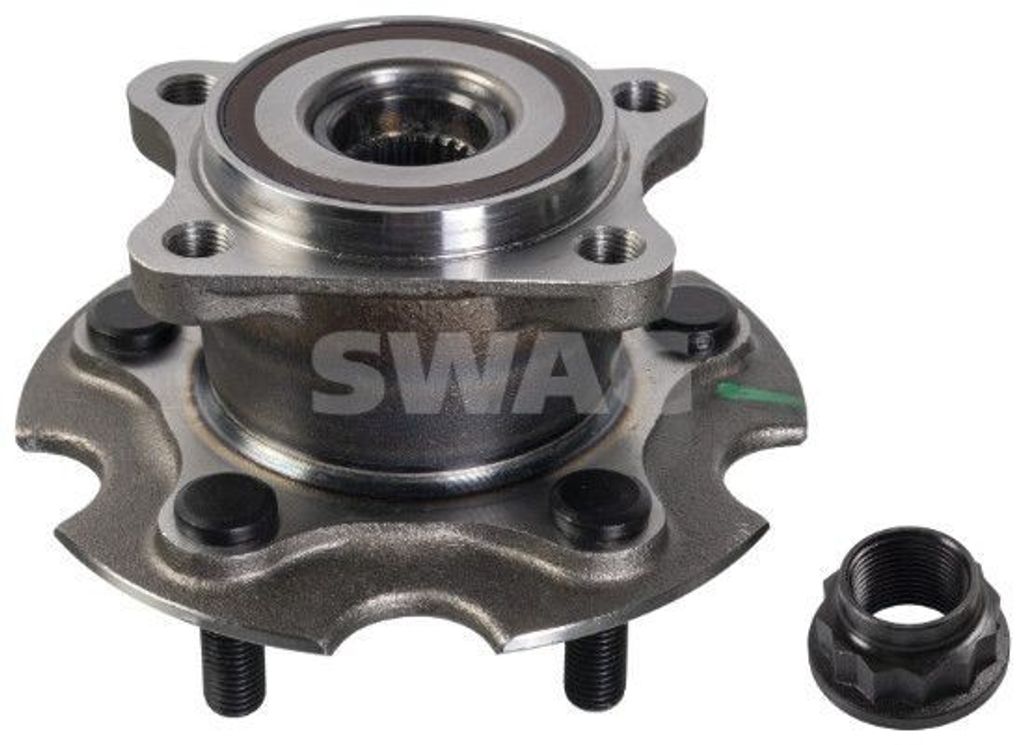SWAG Radlagersatz Hinten Links Hinten Rechts für TOYOTA AURIS (NRE15, ZZE15, ADE15, ZRE15, NDE15) Schrägkugellager 76mm 33 10 5608