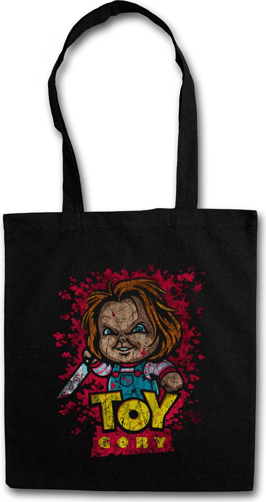 Urban Backwoods Toy Gory, Stofftasche, Farbe: Schwarz