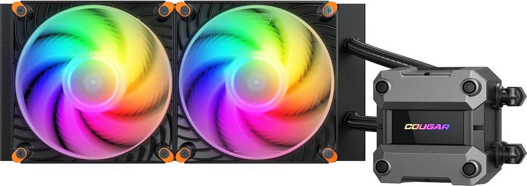 Cougar CPU Wasserkühlung Poseidon Ultra 240 ARGB Schwarz