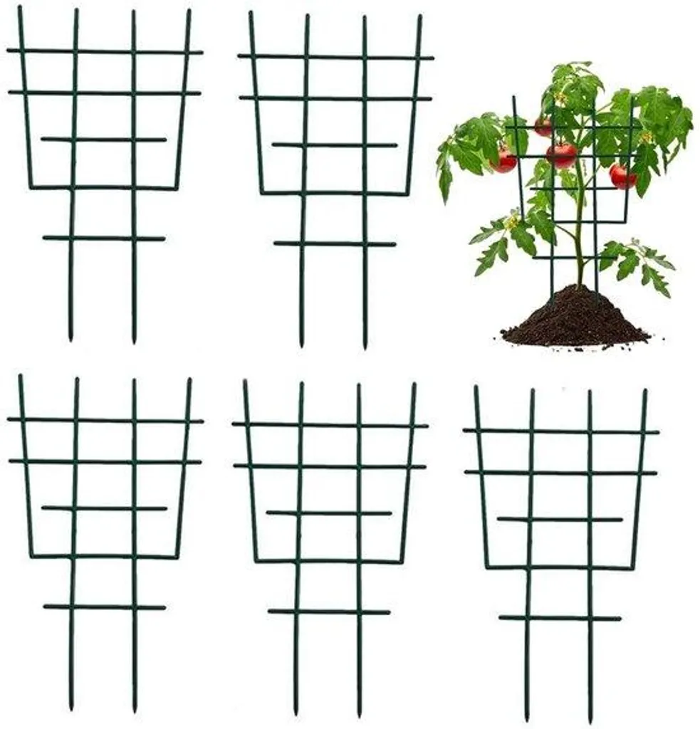 Tuteur pour plantes grimpantes en plastique PP vert - Haute résistance