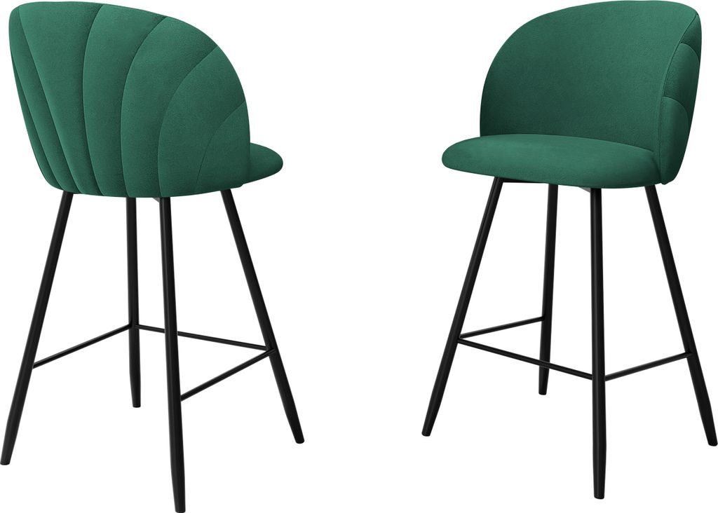 MIRJAN24 Barhocker K99 H, Wohnzimmer Sitzhocker, Beine aus Metall, Esszimmer Kollektion (Farbe: Royal Velvet 12)