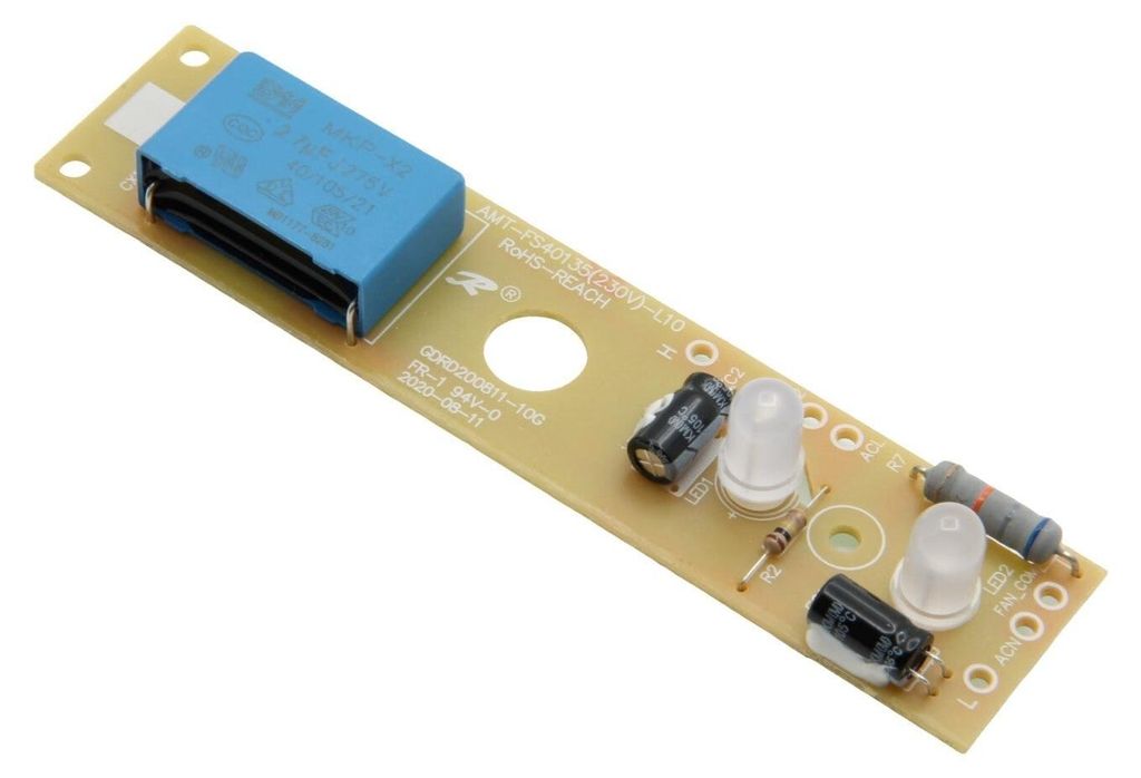 Rowenta PCB-Elektronikplatine 220V LED-Lüfter Turbo Silence Extreme VU5840