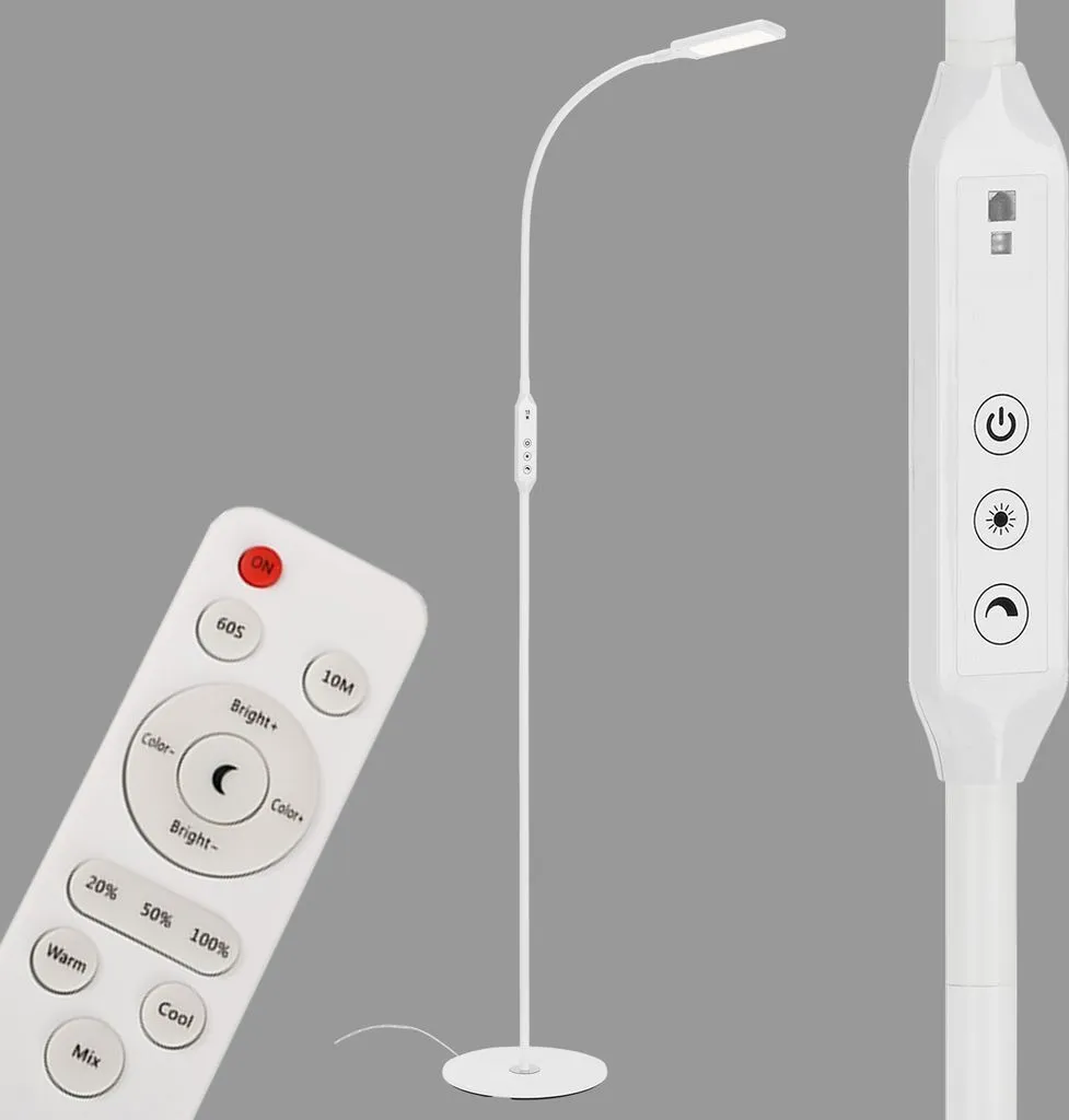 Lampadaire LED Briloner intensité variable CCT 700lm avec télécommande - 6