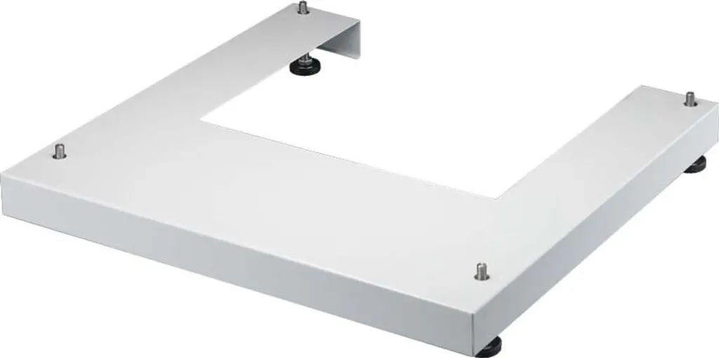 Socle Rittal pour Flatbox RAL 7035 - Base de montage robuste grise