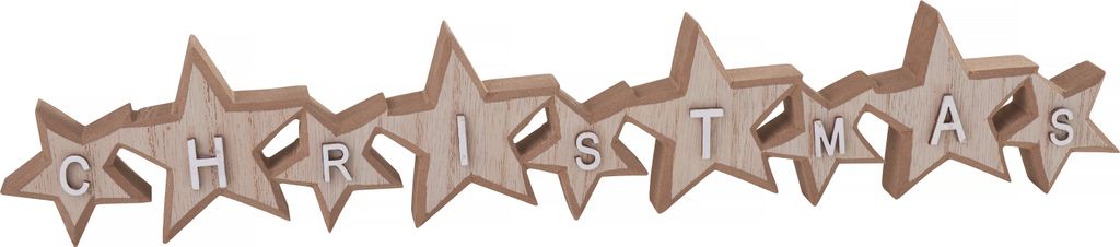 VBS Sternenreihe Christmas 40 cm breit 7 cm hoch 2 cm stark Dekoration Weihnachten