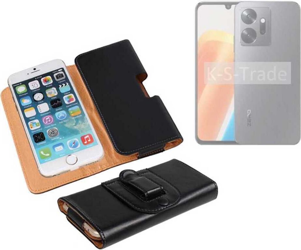 K-S-Trade Schützhülle Handyhülle kompatibel mit Infinix Zero 20 Holster Gürtel Tasche Schutzhülle Handy-Tasche Smartphone Case Seitentasche