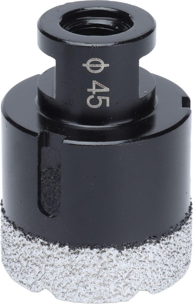 45-mm-Hartgelöteter Diamantbohrer mit Handöffnung für Marmor, Keramikfliesen und Granit, M14-Gewinde