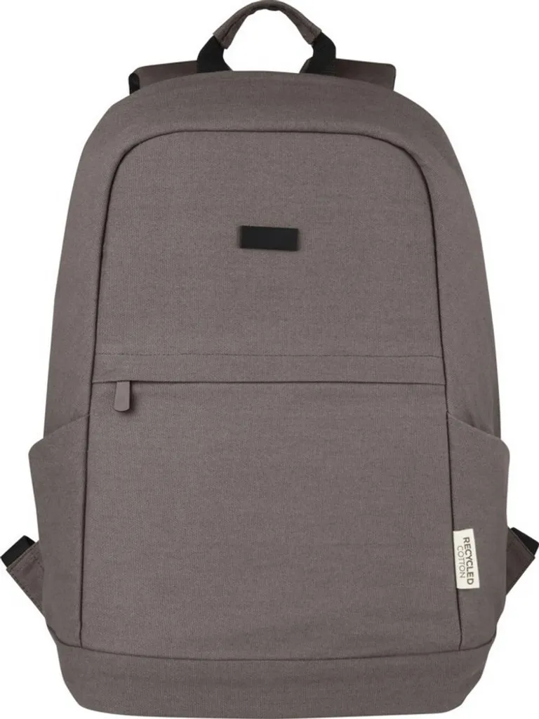 Zaino Joey Grigio in Tela PF4100: Stile Retro e Sicurezza Moderna 18L