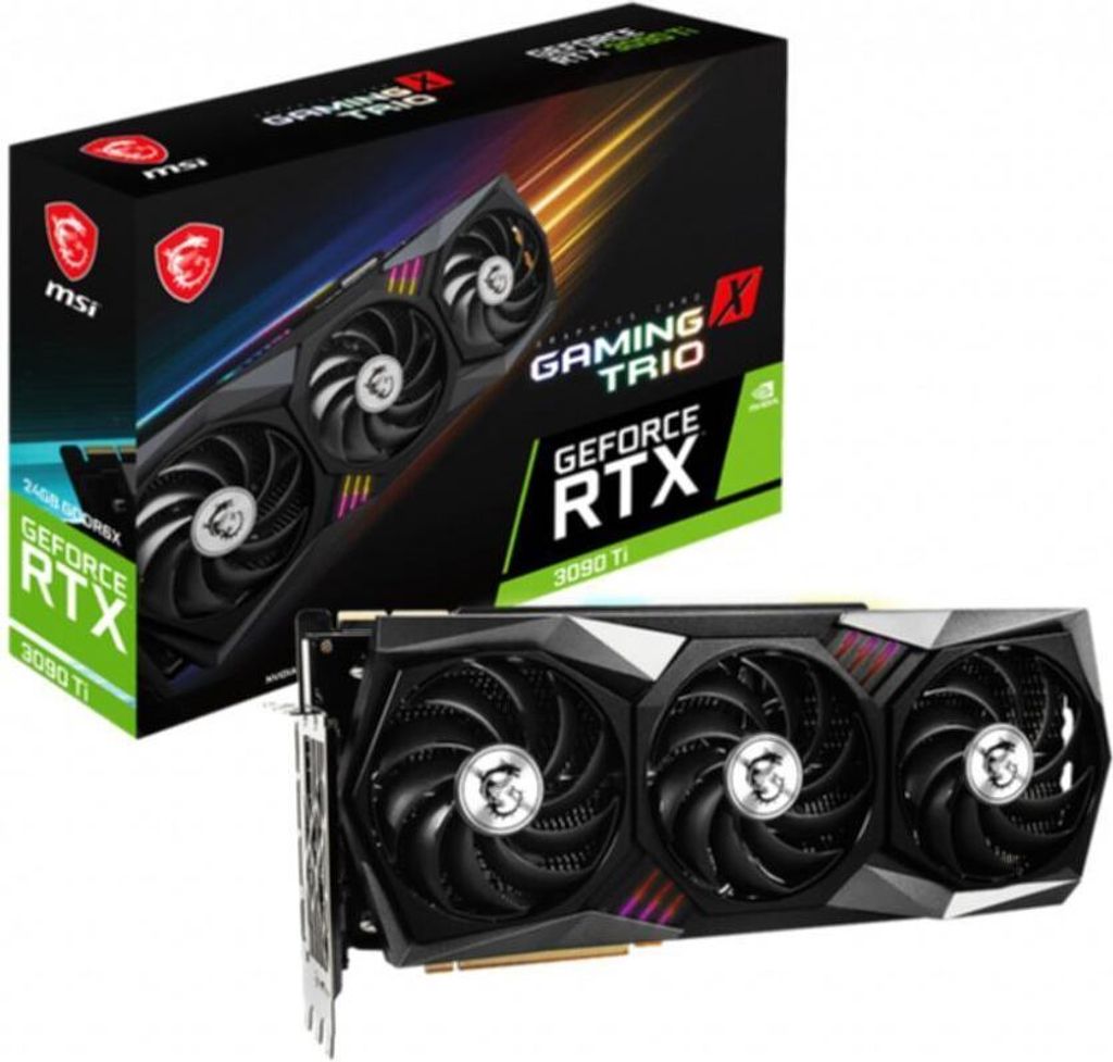 MSI GAMING GeForce RTX 3090 Ti X TRIO 24GB NVIDIA GDDR6X