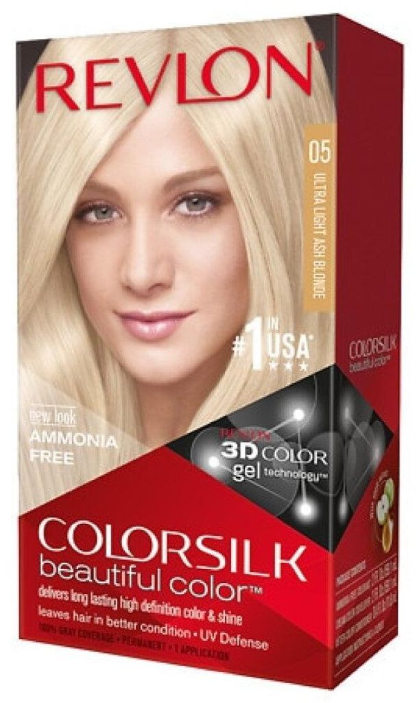 Revlon ColorSilk Beautiful Color, Blond, Ultra Light Ash Produktbild 