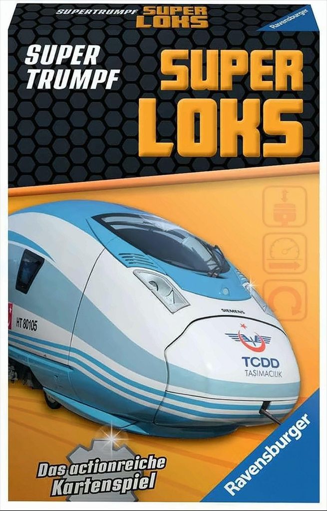 Ravensburger Supertrumpf Superloks, Kartenspiel, Produktbild 