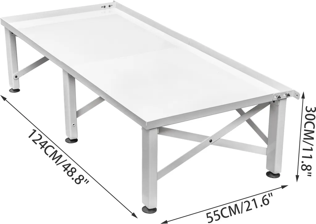 Support Machine à Laver et Sèche-linge Double - Plateforme surélevée - 8