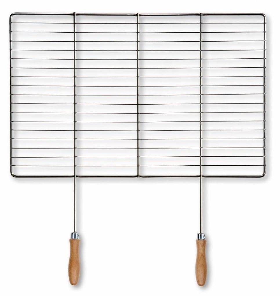 DEOS Griglia per barbecue in acciaio inox 53 × 38 cm con Immagine del prodotto 