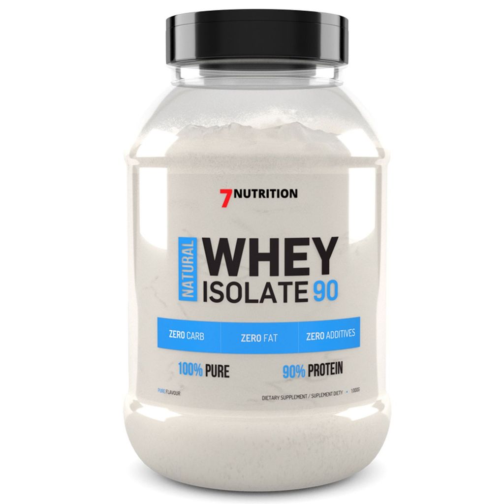 7Nutrition Natural WPI Molkenisolat 90 1000g natürlicher Produktbild 