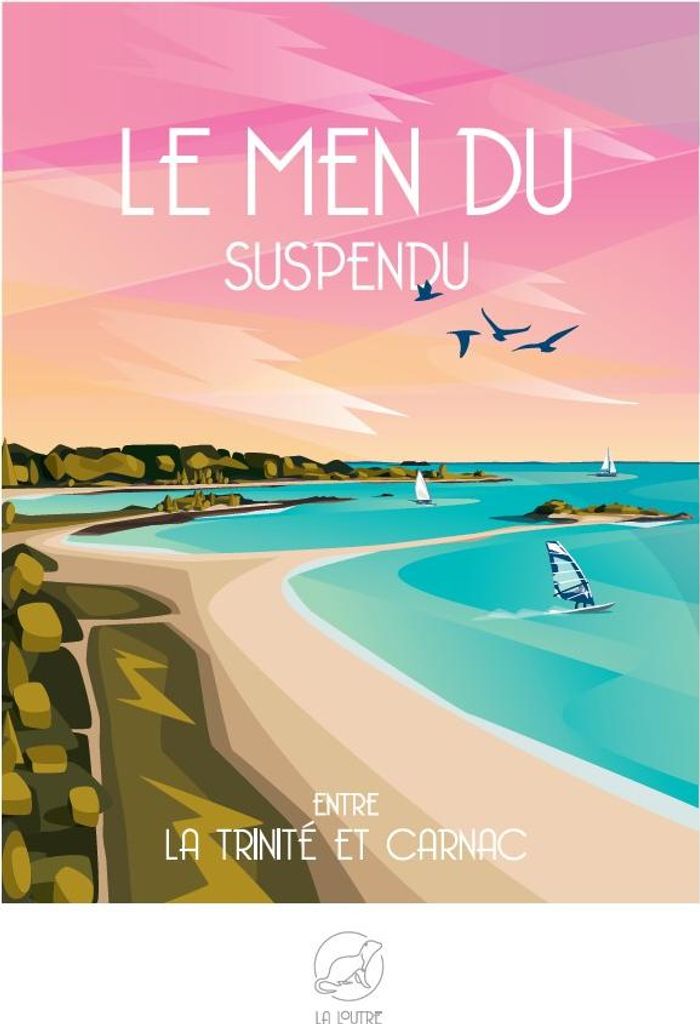 La Loutre Puzzle 1000 Teile - LE MEN DU Suspendu zwischen LA TRINITE und CARNAC