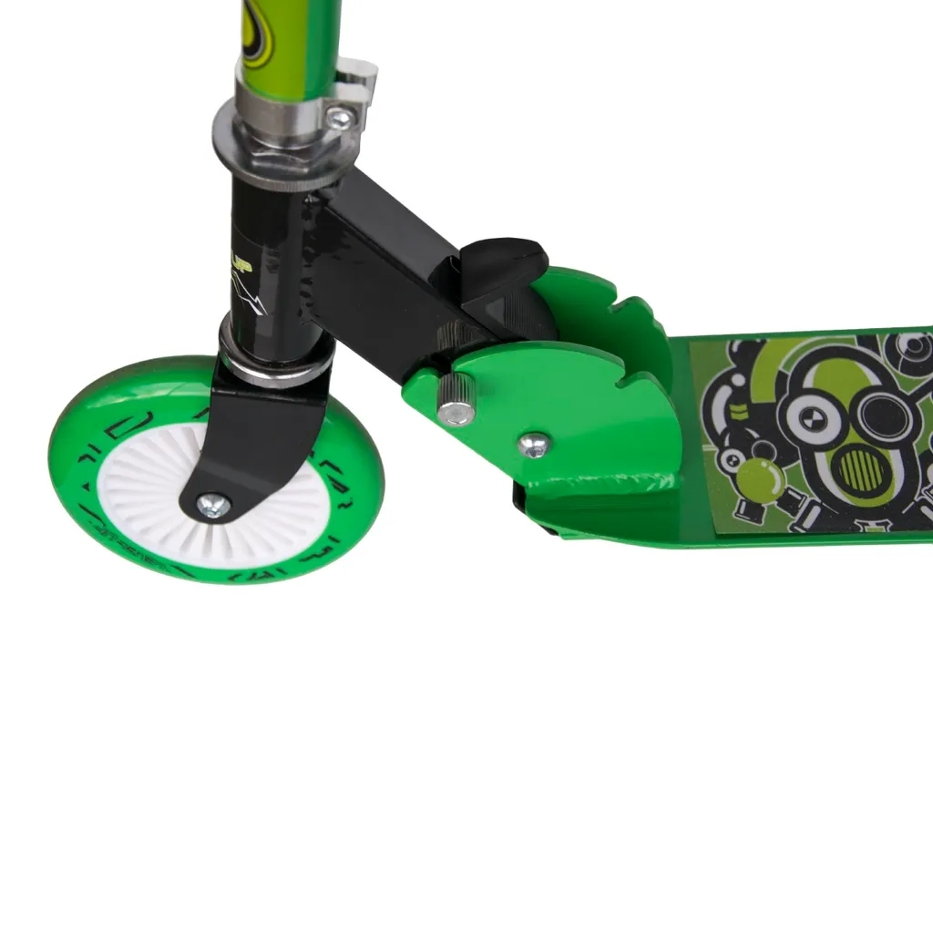 Trottinette Légère MASTER Level Up 125 mm Verte : Finis les Encombrements - 5