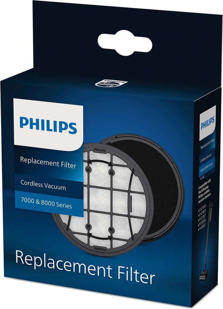 Filtre Philips XV1681/01 pour aspirateur série 7000 entretien régulier