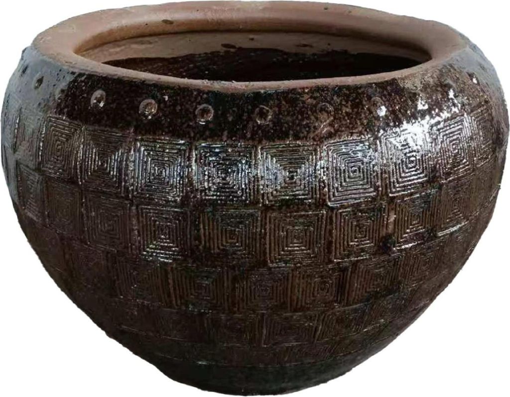 PTMD - Topf Lisie - Beige - 59x59x39cm