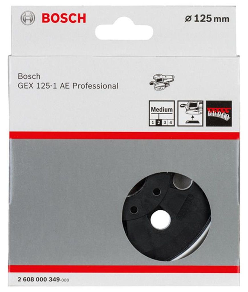 Bosch Schleifteller 125mm, für GEX 125-1 AE Produktbild 