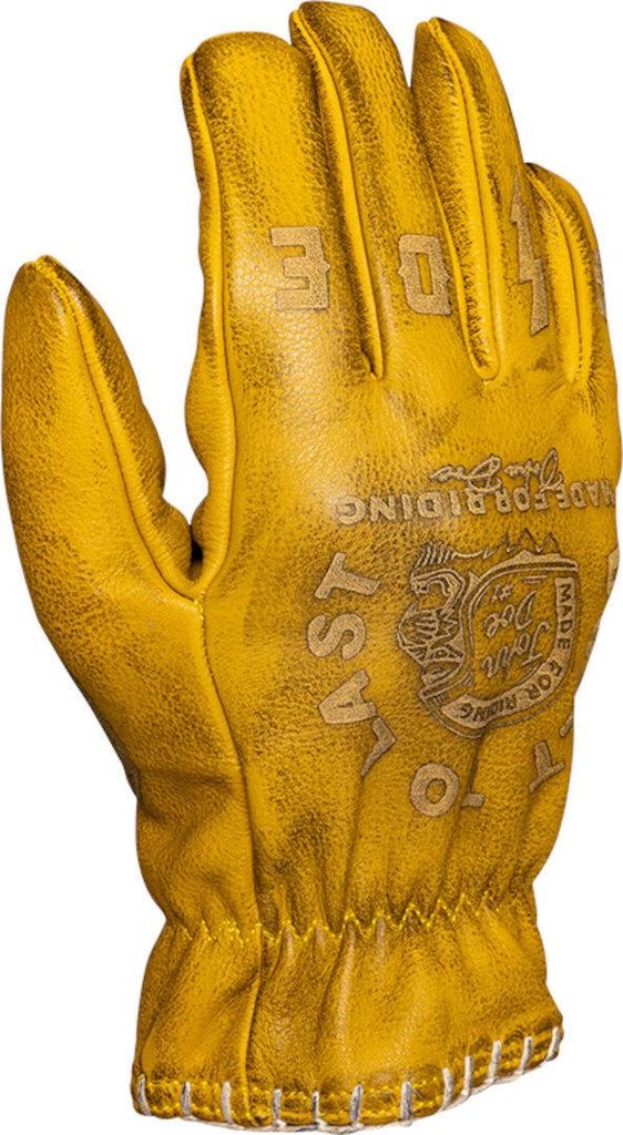 John Doe Coyote Motorrad Handschuhe, gelb/grau, L Produktbild 