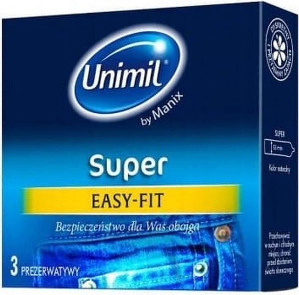 Unimil Super Latex Kondome 3 Stück
