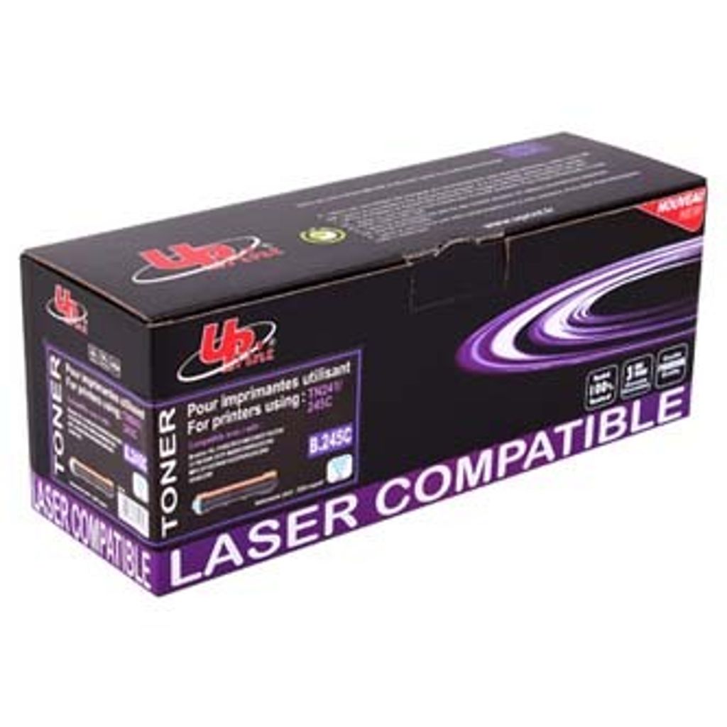 UPrint kompatibler Toner zum Einsatz in Brother TN245C, TN241C, B.245C, cyan, 2200s