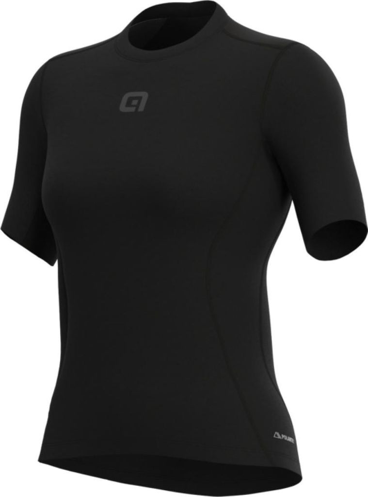 ALÉ Kurzarm Fahrrad-Shirt - GRID INTIMO - Schwarz S