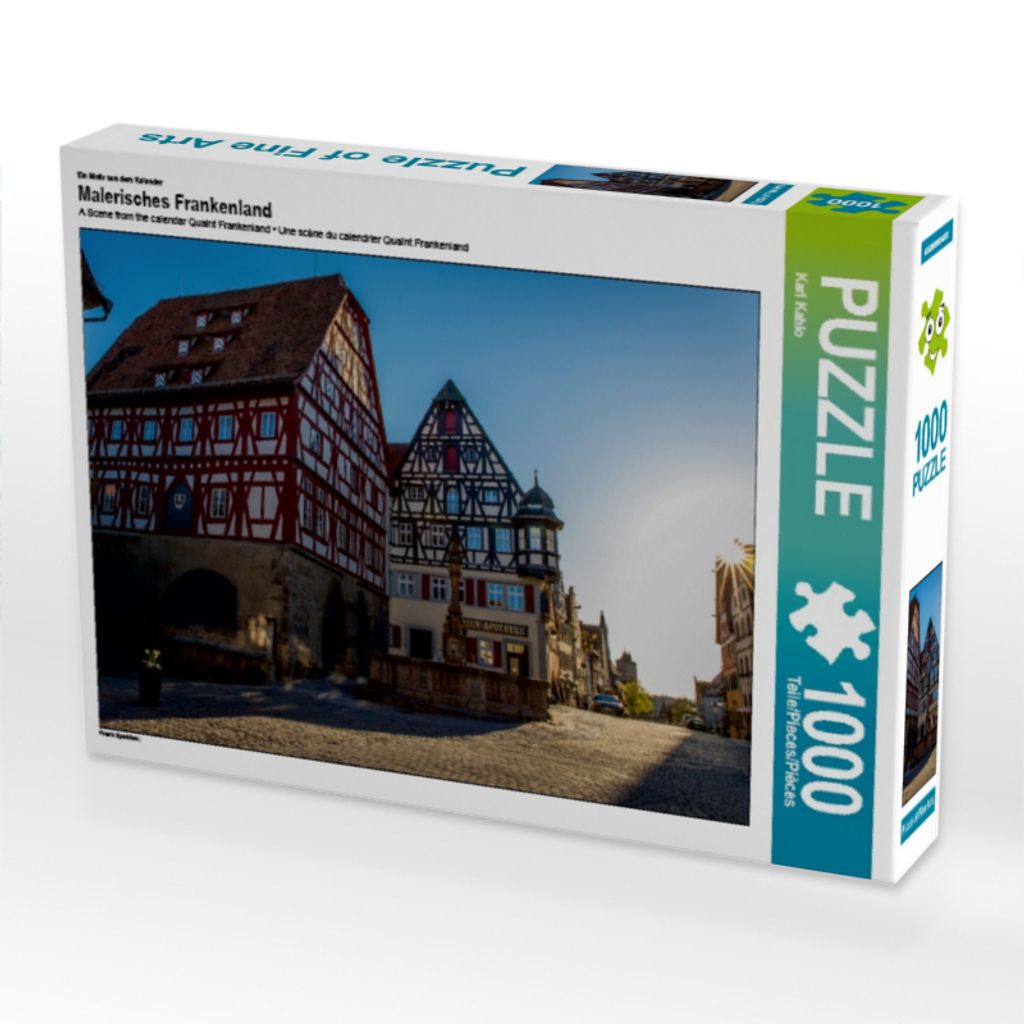 Calvendo Ein Motiv aus dem Kalender Malerisches Frankenland 1000 Teile Puzzle quer 640x480mm, Kahlo Karl; 7270057