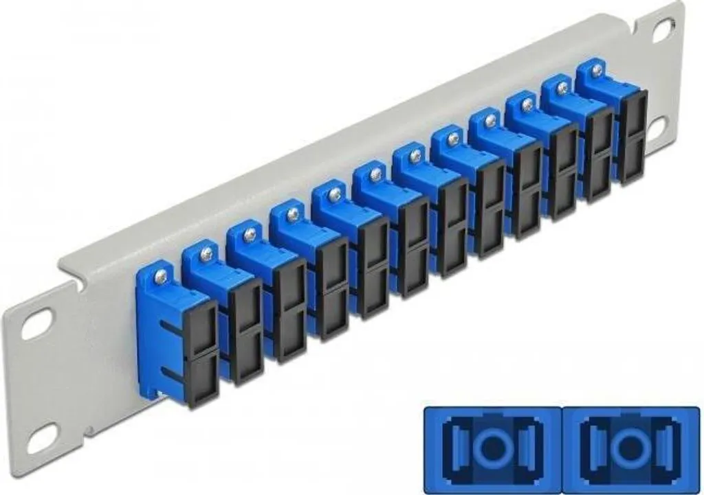 Acquista Delock Patch Panel 10" 12 Port SC Duplex - Spedizione Rapida