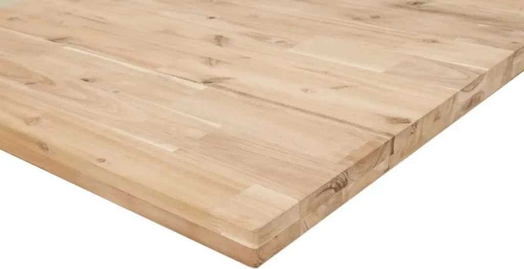 Top Tavolo Acacia SYFAX 120x30x4 cm Rettangolare - Qualità Premium - 6