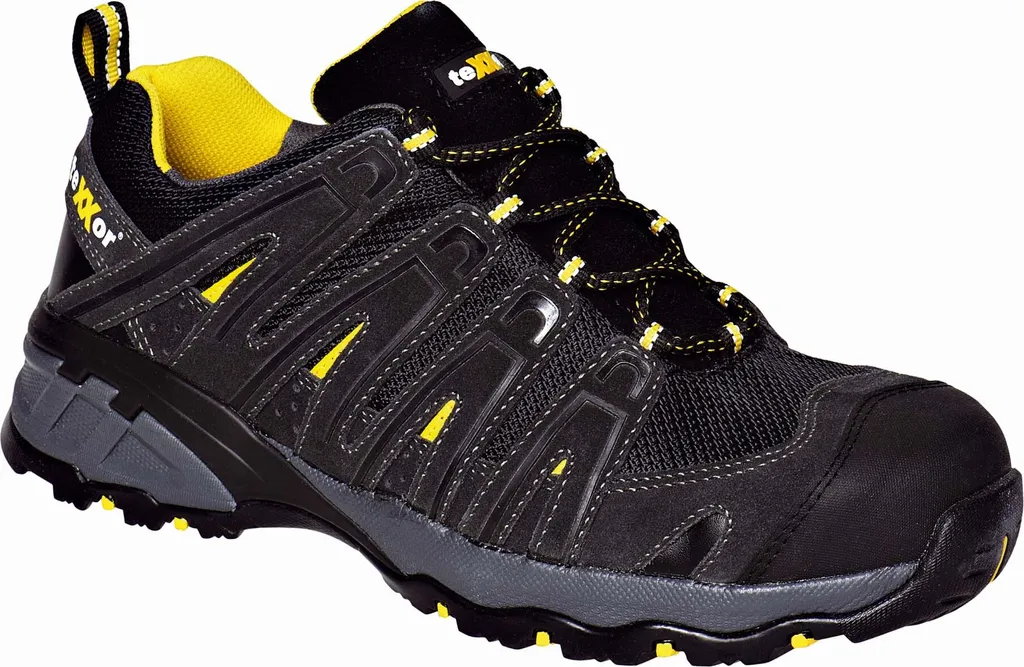 Chaussure de sécurité S1 LYON T42 avec semelle antidérapante jaune