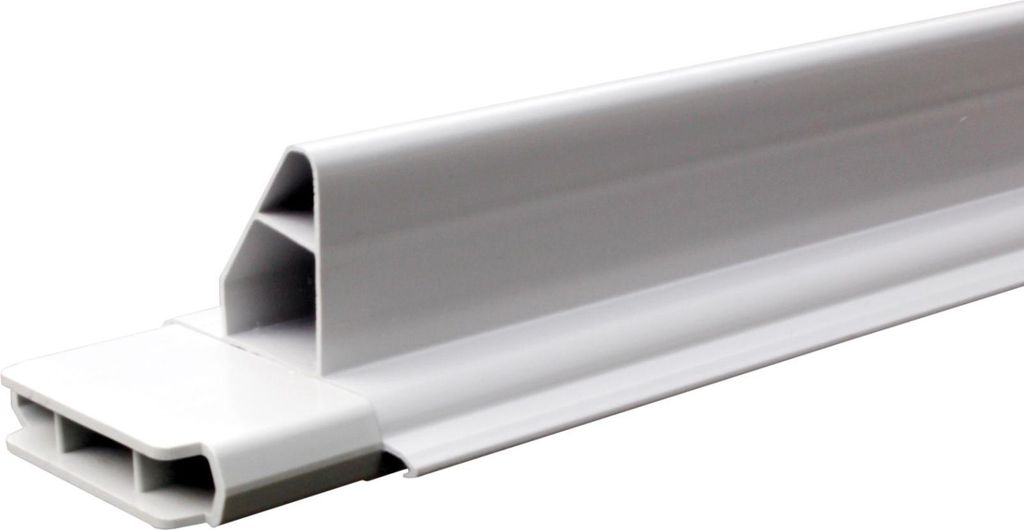Schellenberg PVC-Winkelendleiste Maxi weiß 1,50 m
