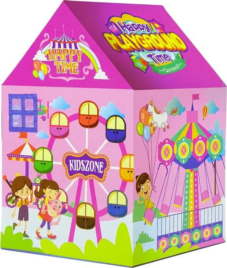 Tente Enfant Rose Fun House : Solution Gain de Place pour Jeux de Rôle